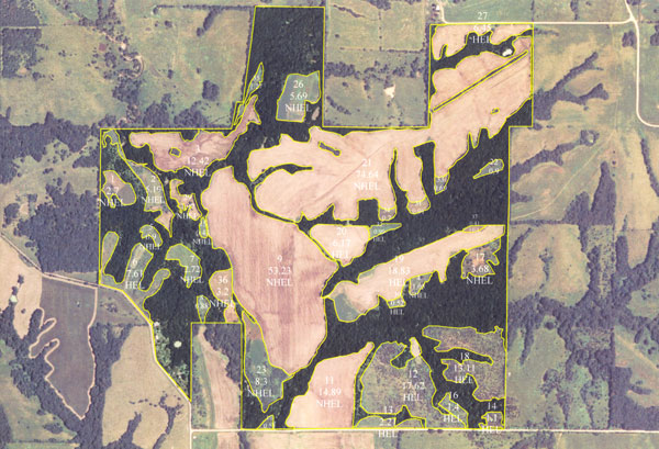 Missouri Prime Hunts - Property Aerial Photo