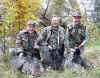 MPH Fall Turkeys with Guide Roger Raisch and Happy Customers 600.jpg (148633 bytes)